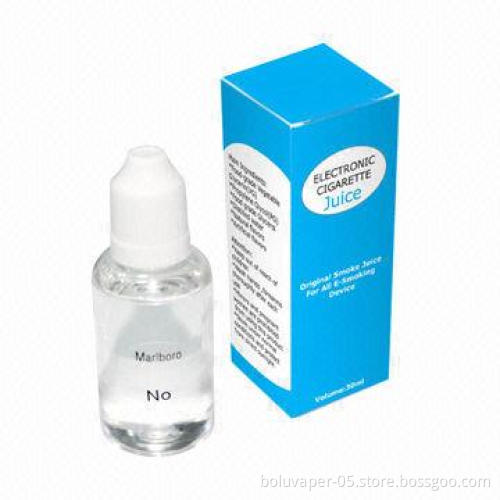 E-liquid for Electronic Cigarettes, Available in Various Flavors